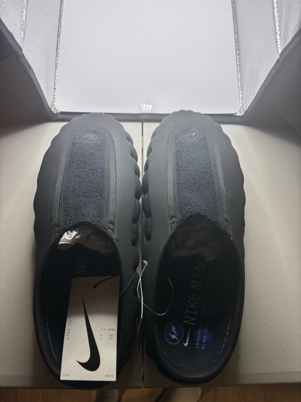 Nike Men’s Black Slip-On Foam Runner Style Sneakers